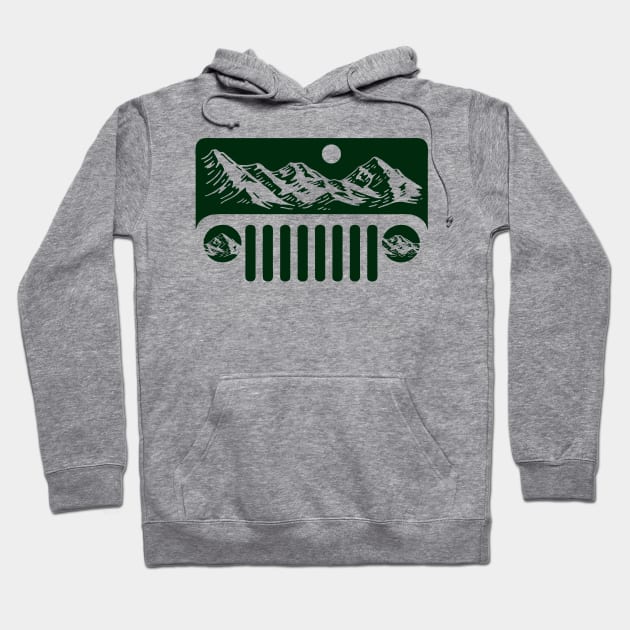 Jeep Adventure Hoodie by Bernards